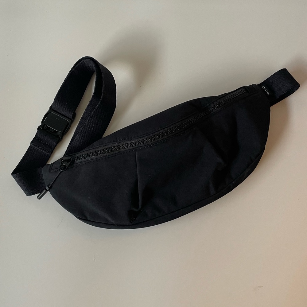 Athleta Black Waistbag